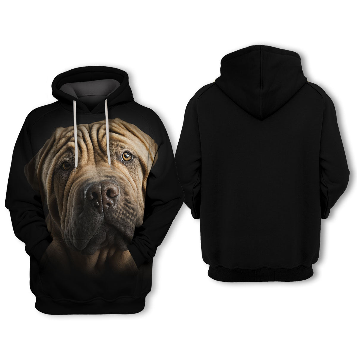 Shar Pei - Unisex 3D Graphic Hoodie