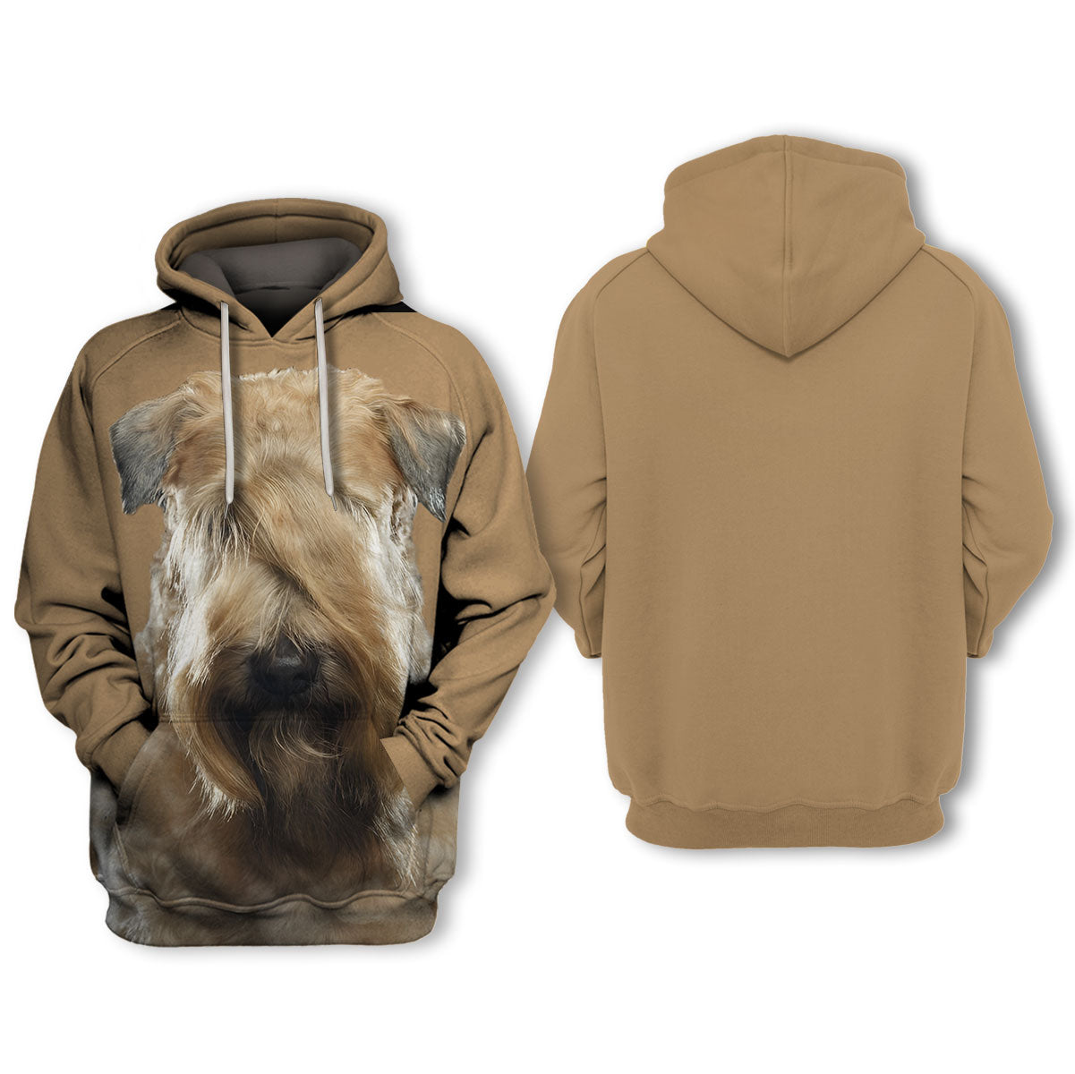 Soft-coated Wheaten Terrier - Unisex 3D Graphic Hoodie