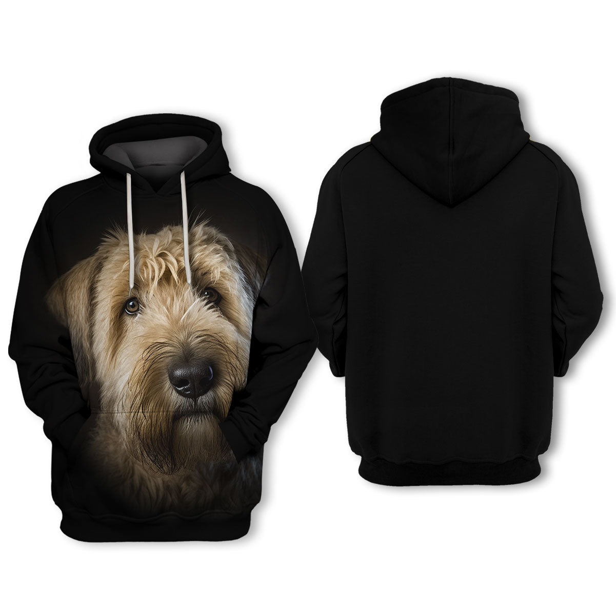 Soft-coated Wheaten Terrier - Unisex 3D Graphic Hoodie