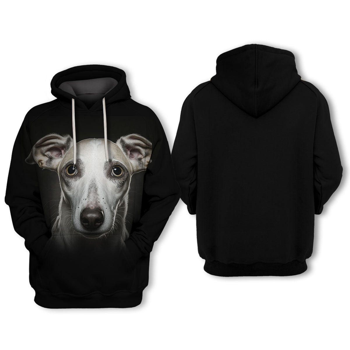 Whippet - Unisex 3D Graphic Hoodie