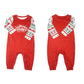 Merry Christmas Cartoon Pattern Design Family Matching Pajamas Set