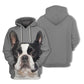 Boston Terrier - Unisex 3D Graphic Hoodie