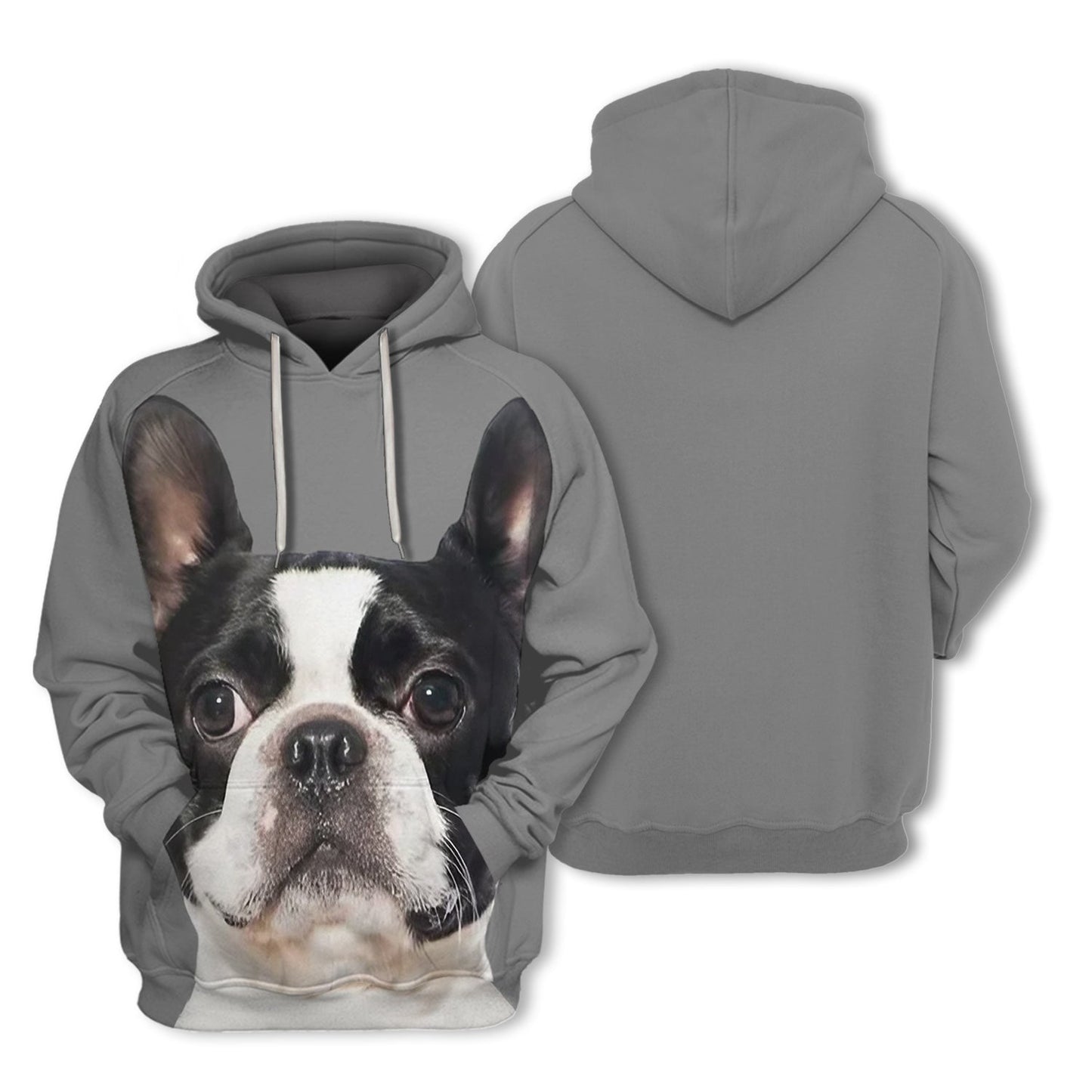 Boston Terrier - Unisex 3D Graphic Hoodie