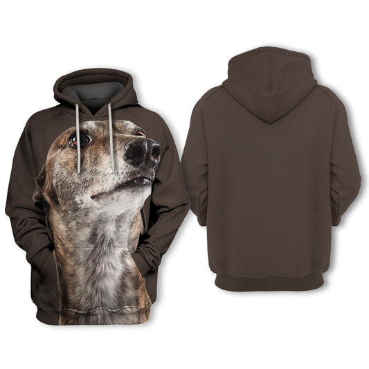 Greyhound Brindle - Unisex 3D Graphic Hoodie