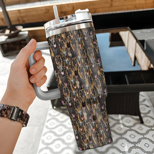 Malinois Dog Tumbler