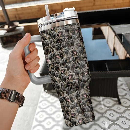 Norwegian Elkhound Tumbler