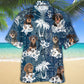 Wire Haired Dachshund Hawaiian Shirt TD01