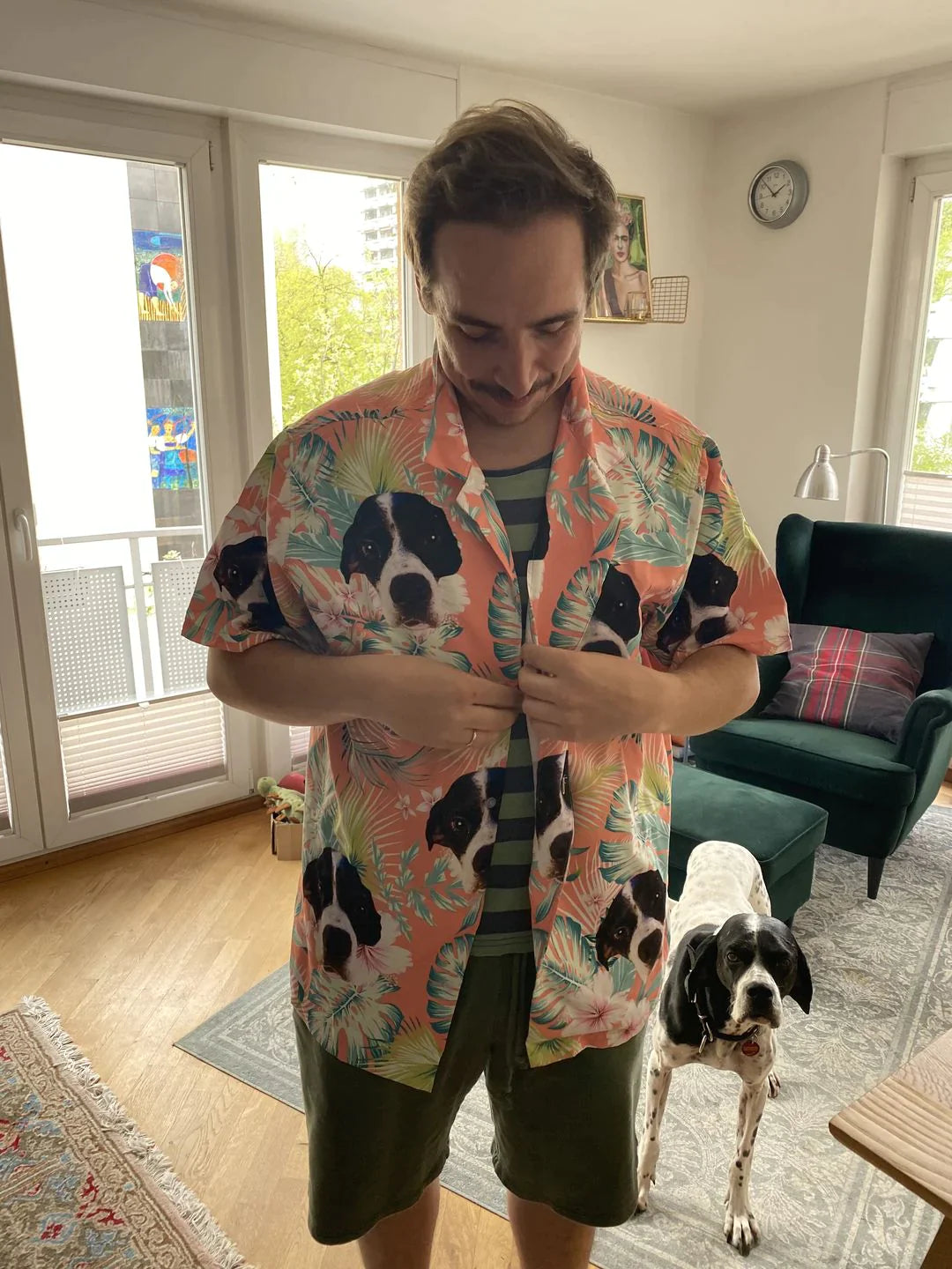 Summer With Pet - Personalized Hawaiian Shirt 1