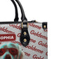 Goldeme Glitch Wallpapers Golden Leather Bag