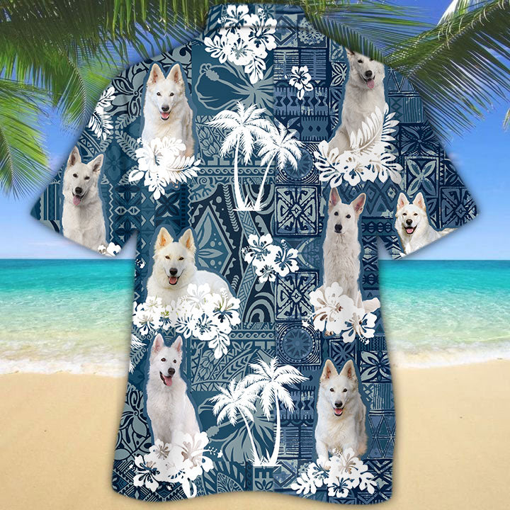 German Shepherd 2 Hawaiian Shirt TD01