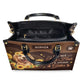 It Is Not Dog Hair It Is Golden Glitter Leather Bag
