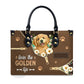 Livin The Golden Life Leather Bag