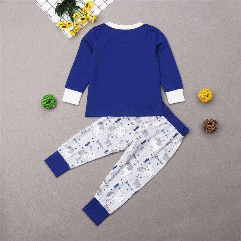 Cute Santa Clause Family Matching Pajamas Set