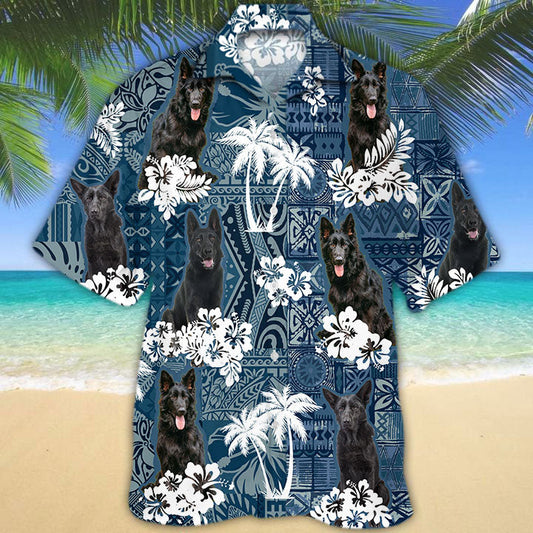 German Shepherd 4 Hawaiian Shirt TD01