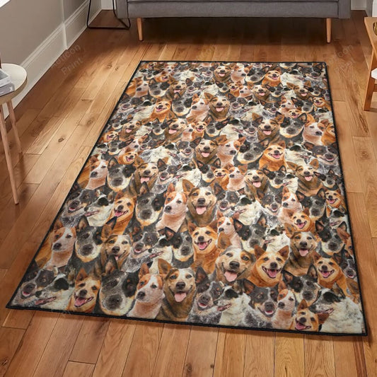 Australian Cattle Area Rug