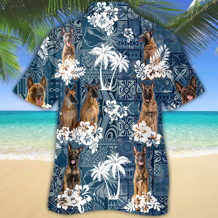 Malinois Hawaiian Shirt TD01