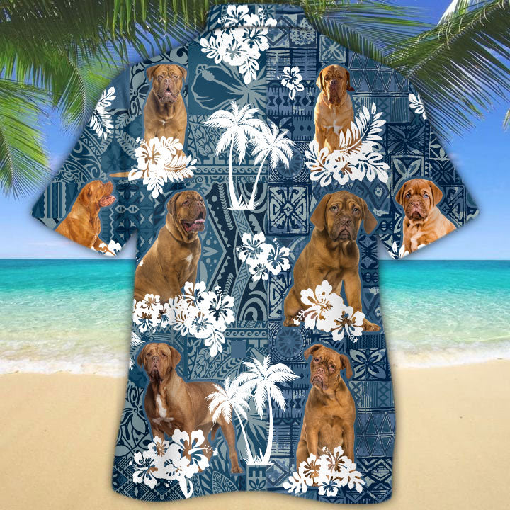 Dogue De Bordeaux Hawaiian Shirt TD01