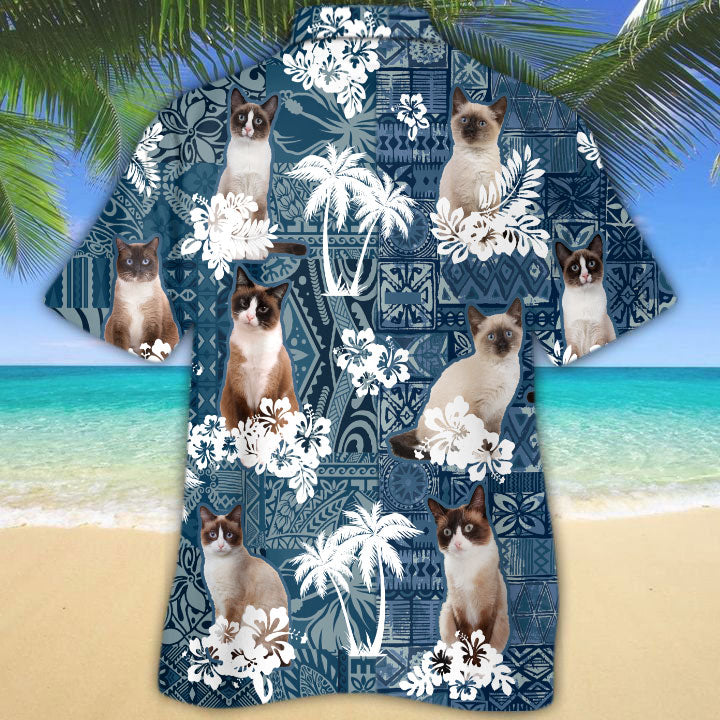 Snowshoe Hawaiian Shirt TD01