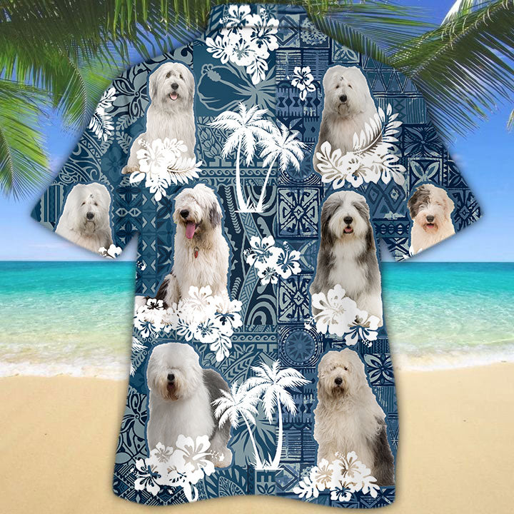 Old English Sheepdog Hawaiian Shirt TD01