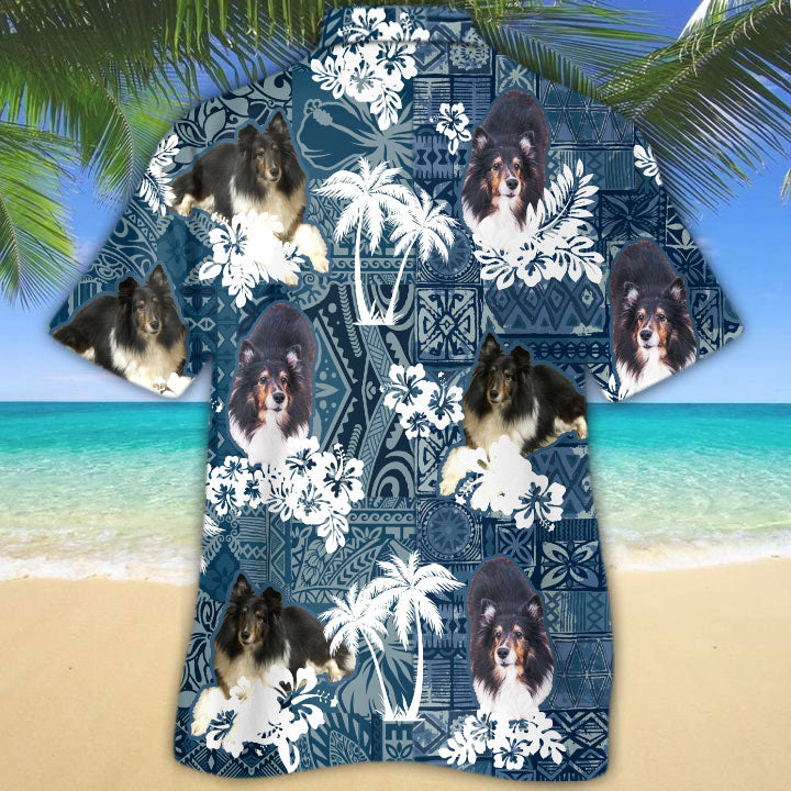 Sheltie Hawaiian Shirt TD01