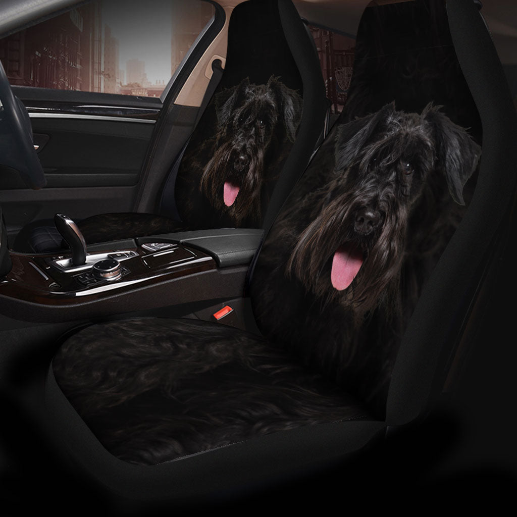Kerry Blue Terrier Face Car Seat Covers 120