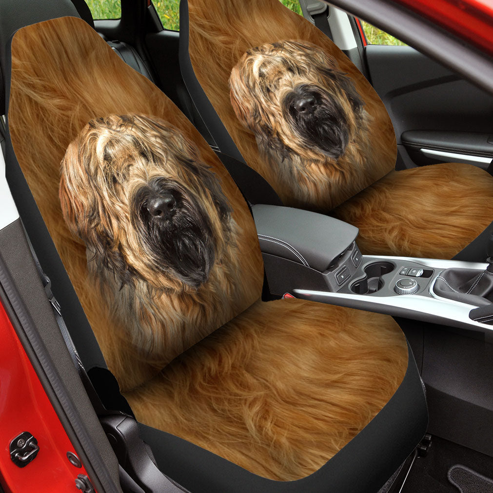 Briard Face Car Seat Covers 120