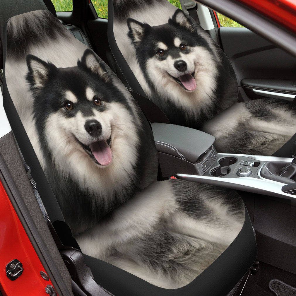 Finnish Lapphund Face Car Seat Covers 120