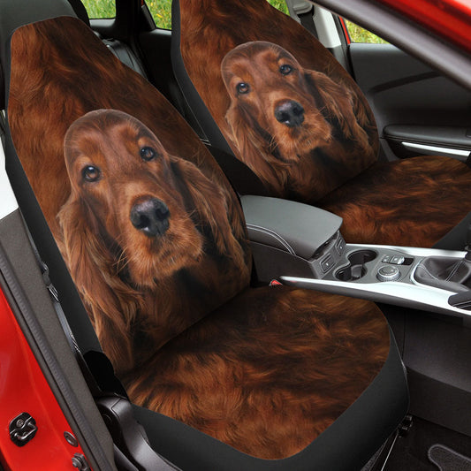 Irish Setter Face Car Seat Covers 120