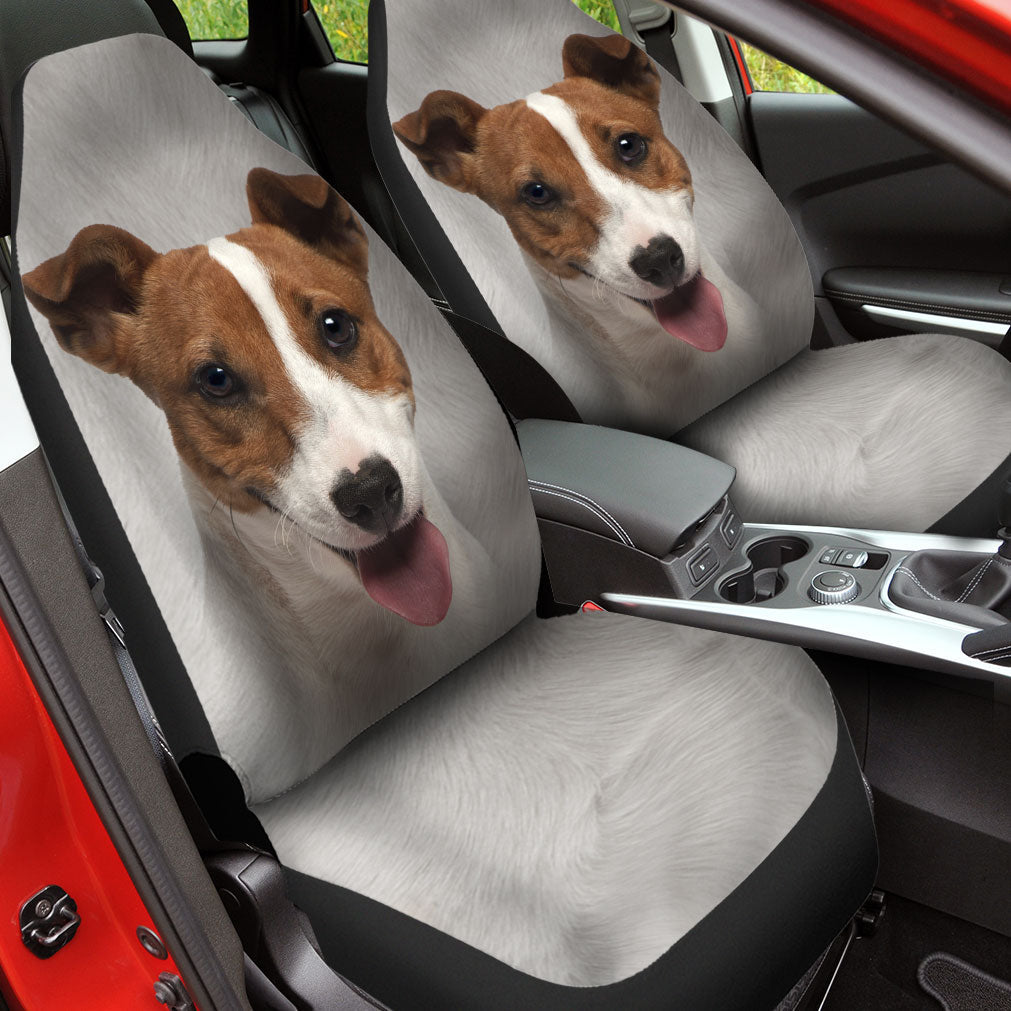 Jack Russell Terrier Face Car Seat Covers 120