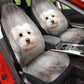 Maltese Face Car Seat Covers 120