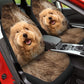 Maltipoo Face Car Seat Covers 120