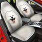 Samoyed Face Car Seat Covers 120