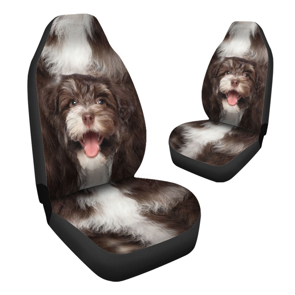 Havanese Face Car Seat Covers 120