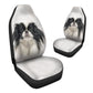 Japanese Chin Face Car Seat Covers 120