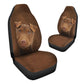 Patterdale Terrier Face Car Seat Covers 120