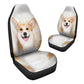 Pembroke Welsh Corgi Face Car Seat Covers 120