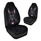 Scottish Terrier Face Car Seat Covers 120