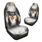 Shetland Sheepdog Face Car Seat Covers 120