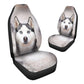 Siberian Husky Face Car Seat Covers 120