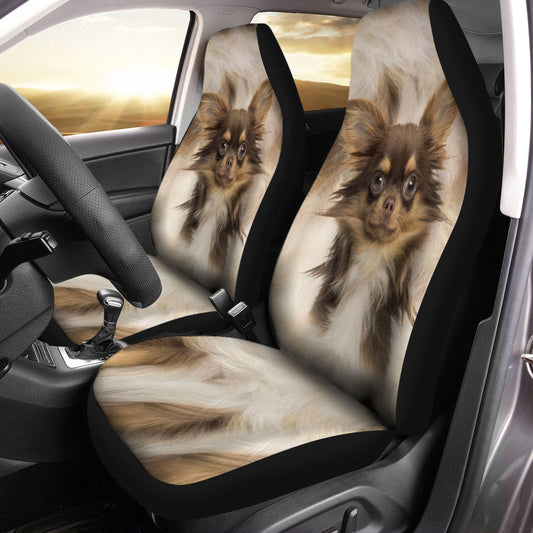 Chihuahua Face Car Seat Covers 120