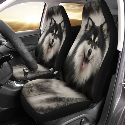 Finnish Lapphund Face Car Seat Covers 120