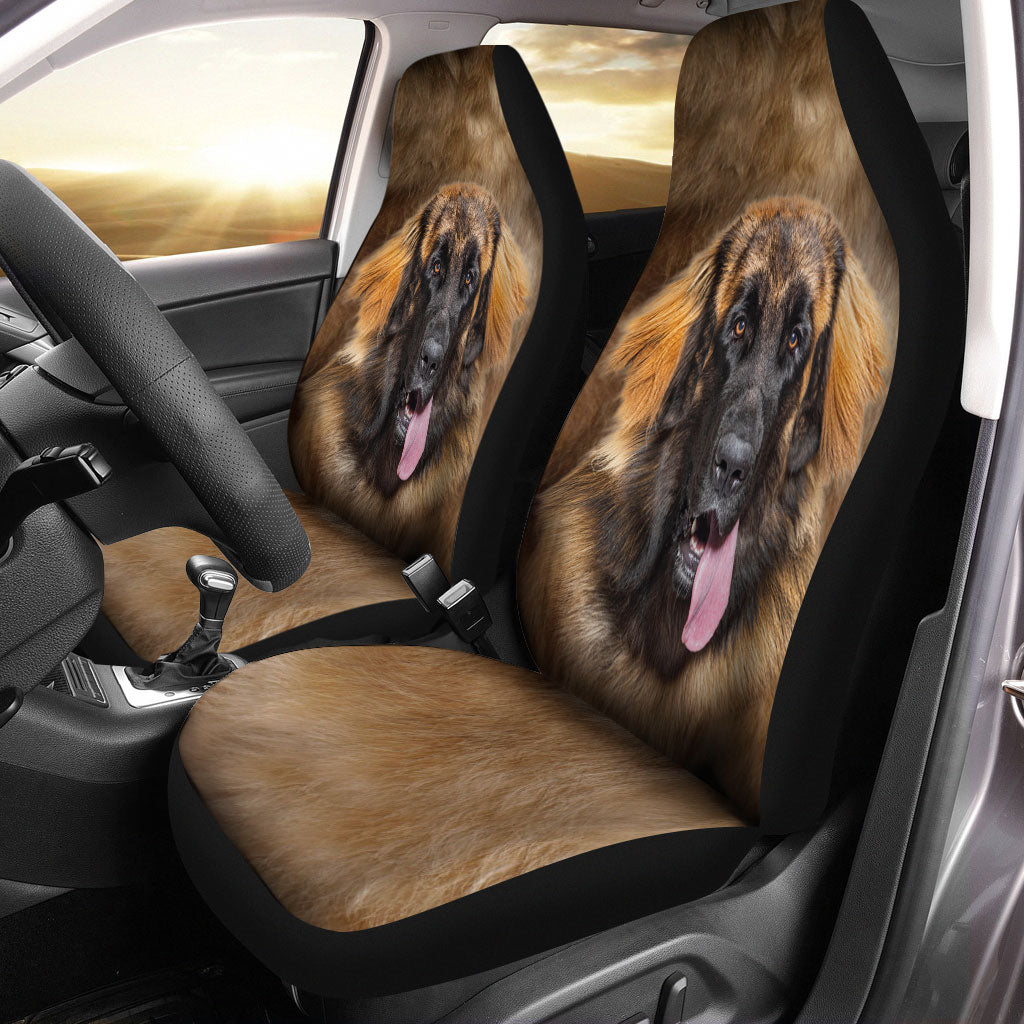 Leonberger Face Car Seat Covers 120