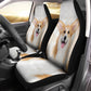 Pembroke Welsh Corgi Face Car Seat Covers 120