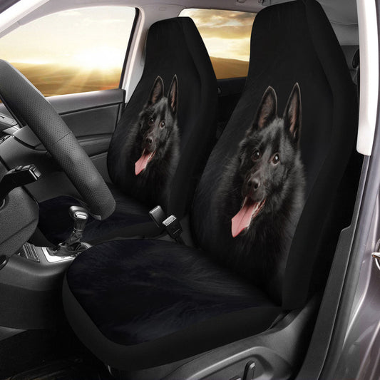 Schipperke Face Car Seat Covers 120