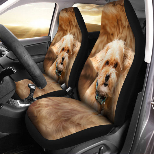 Shorkie Face Car Seat Covers 120