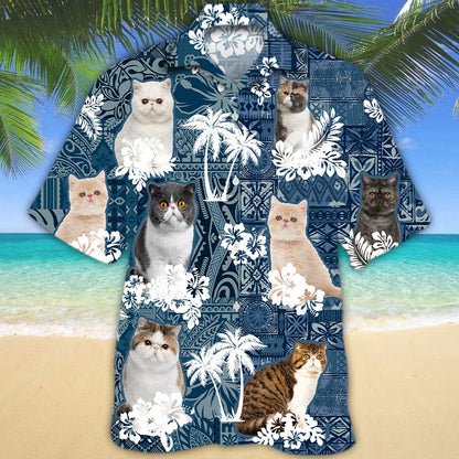 Exotic Shorthair Hawaiian Shirt TD01