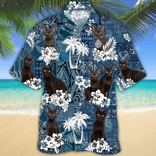 Havana Brown Hawaiian Shirt TD01