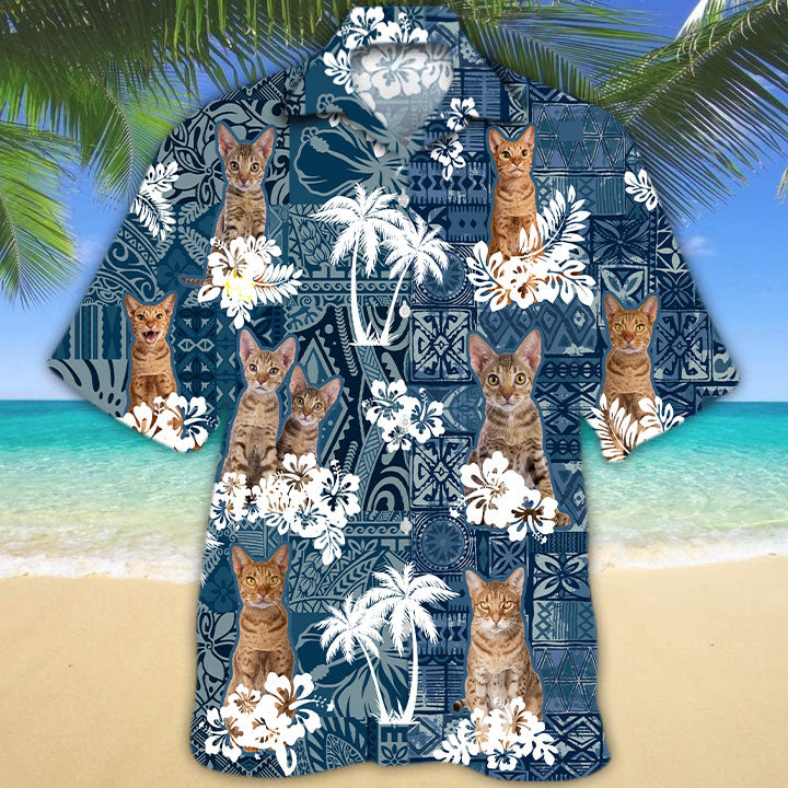 Ocicat Hawaiian Shirt TD01