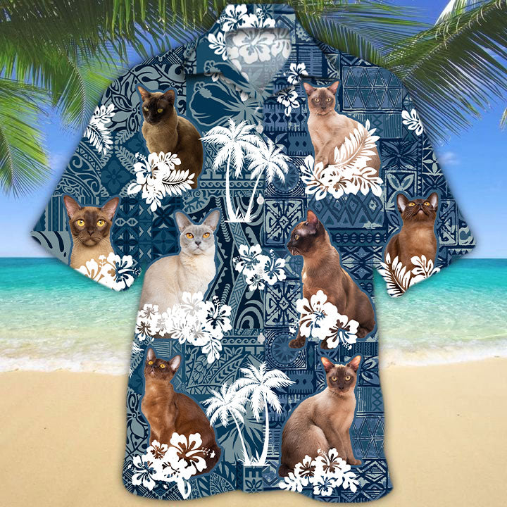 Burmese Hawaiian Shirt TD01