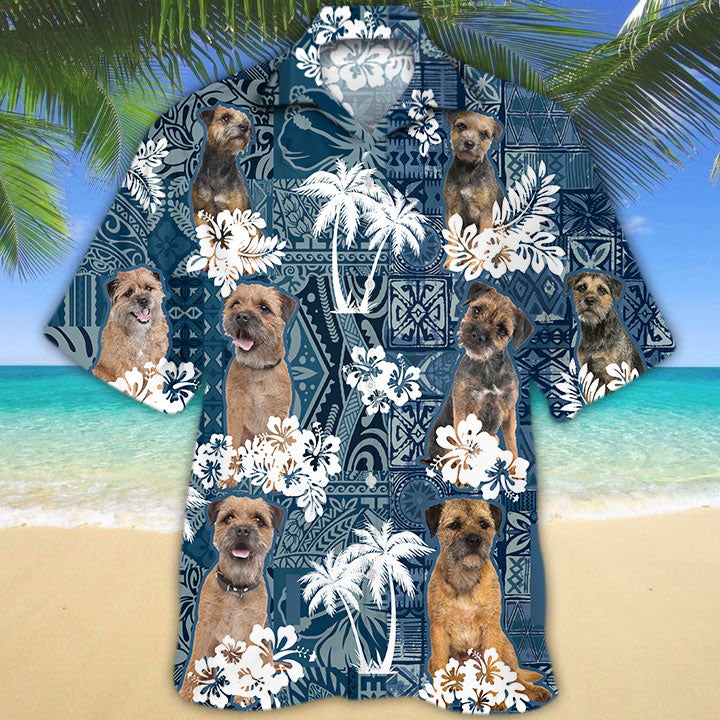 Border Terrier Hawaiian Shirt TD01